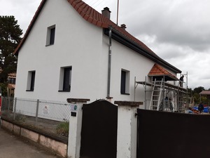 Aprés Ravalement de façade et isolation extérieure à Boofzheim 67860