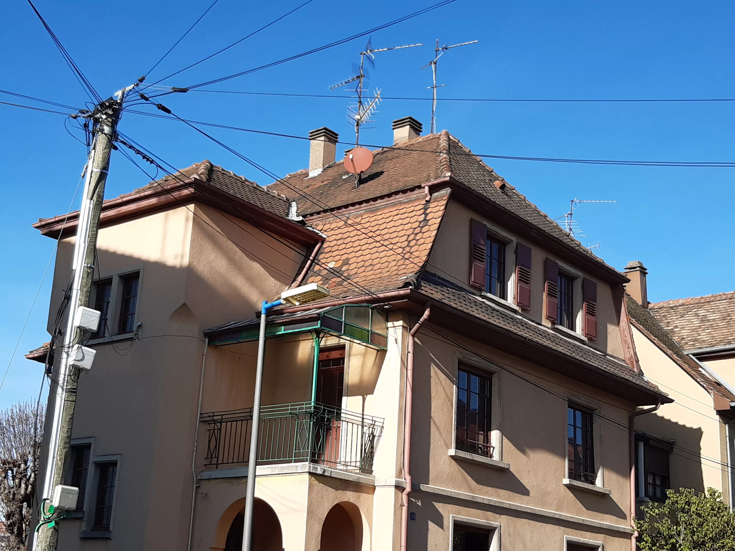 Façade avant rénovation