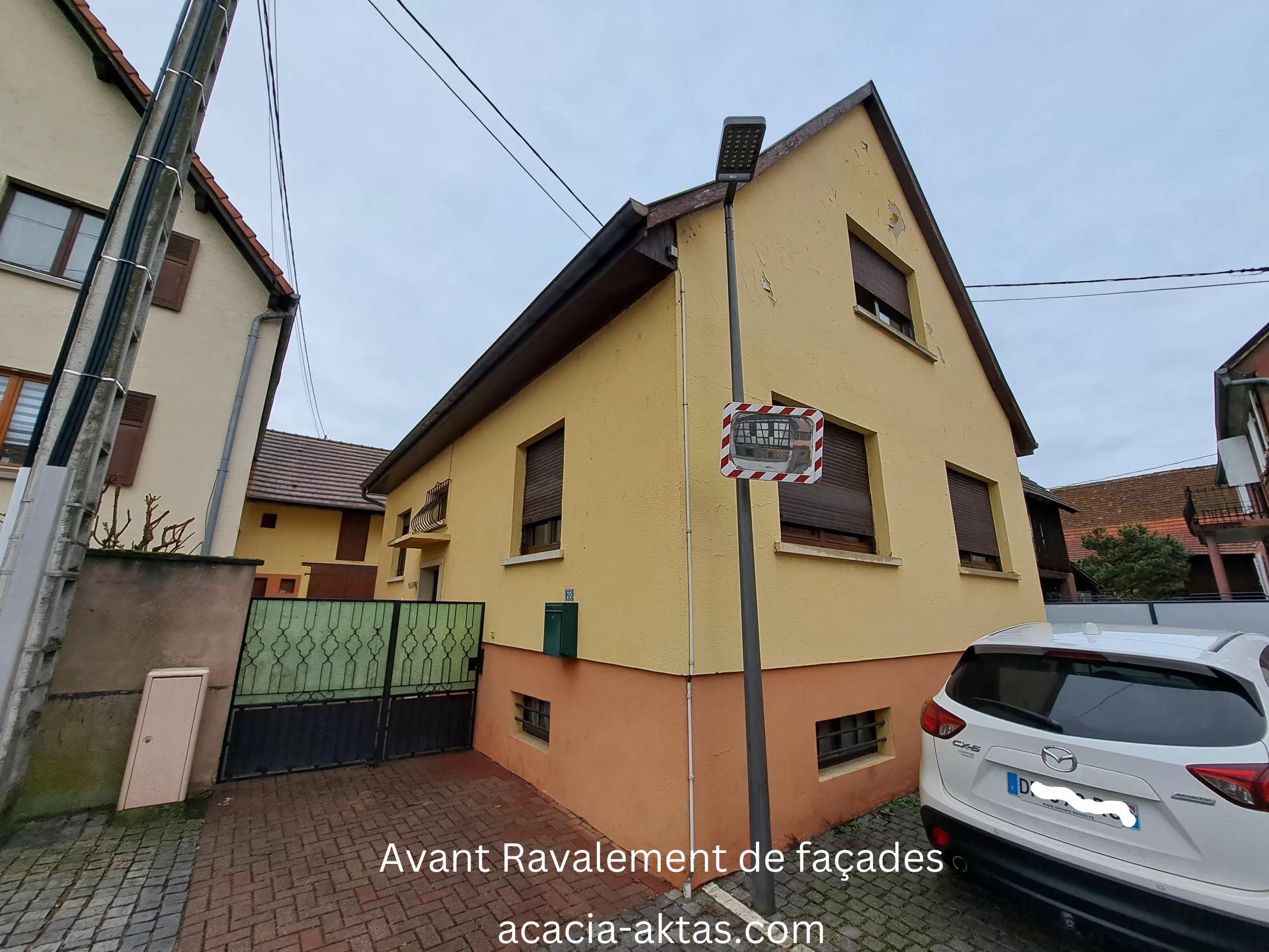 Avant ravalement à Wahlenheim