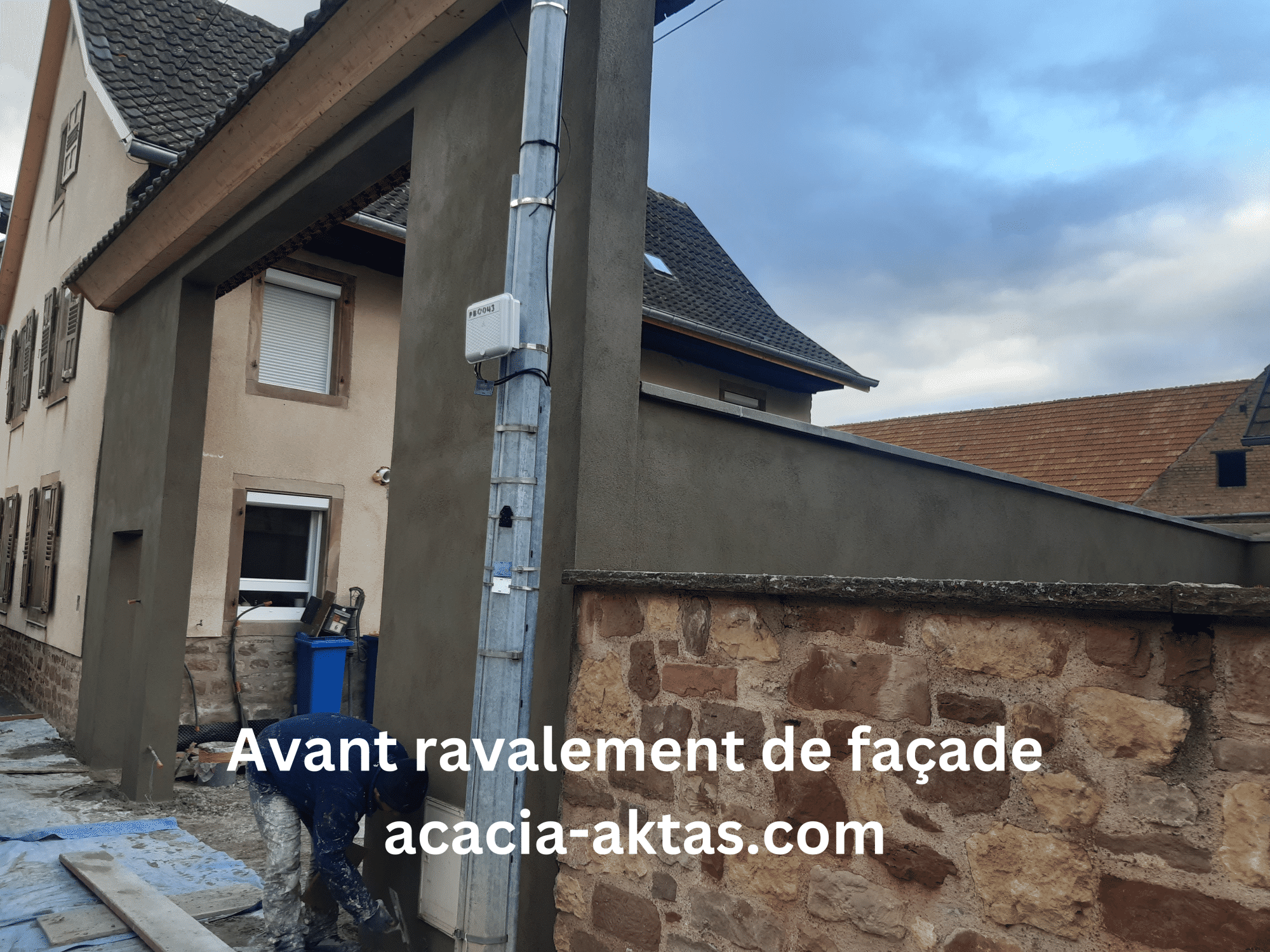 Réparation façade Entzheim