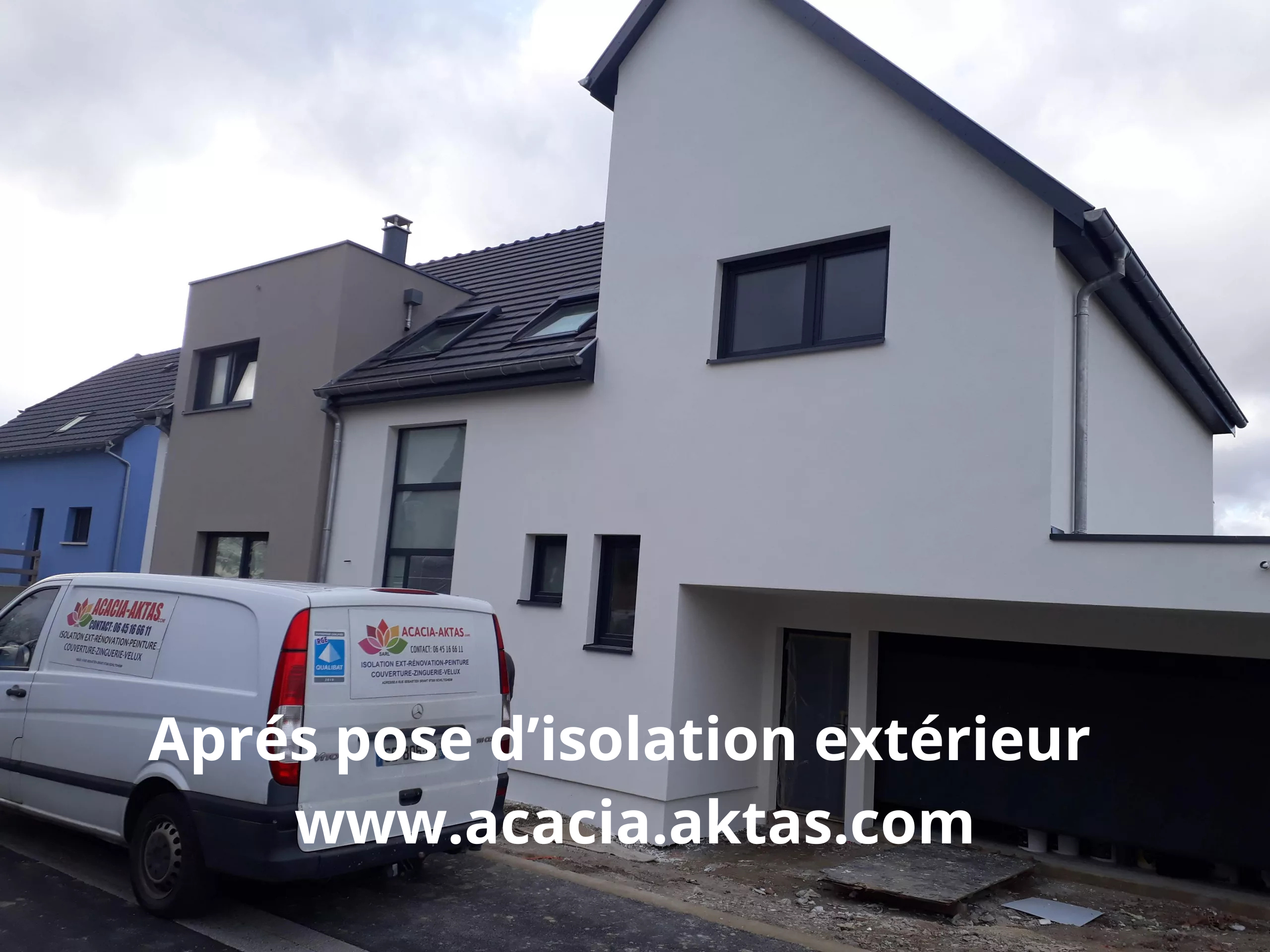 Finition façade Issenhausen