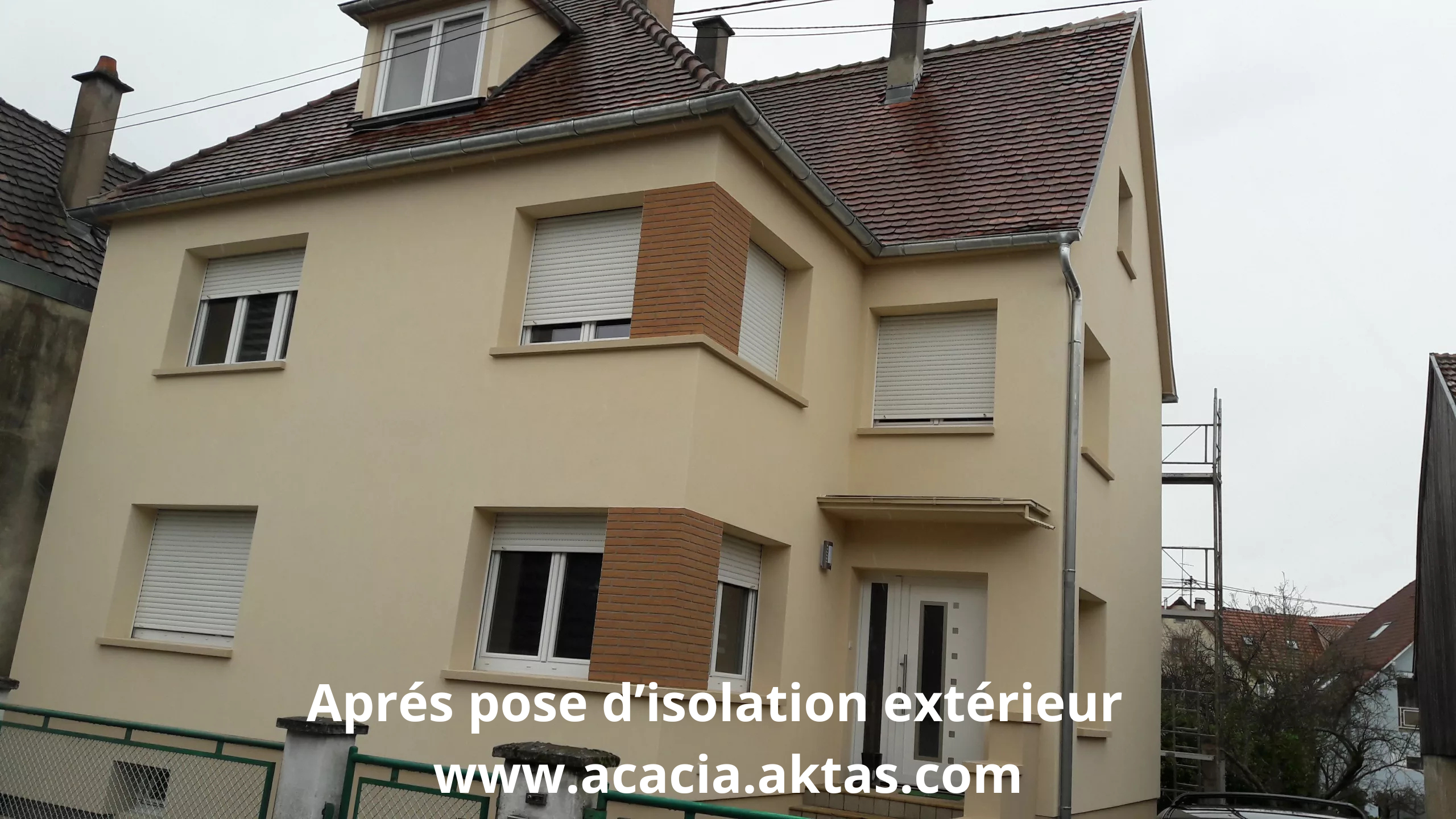 Façade isolée Berstheim