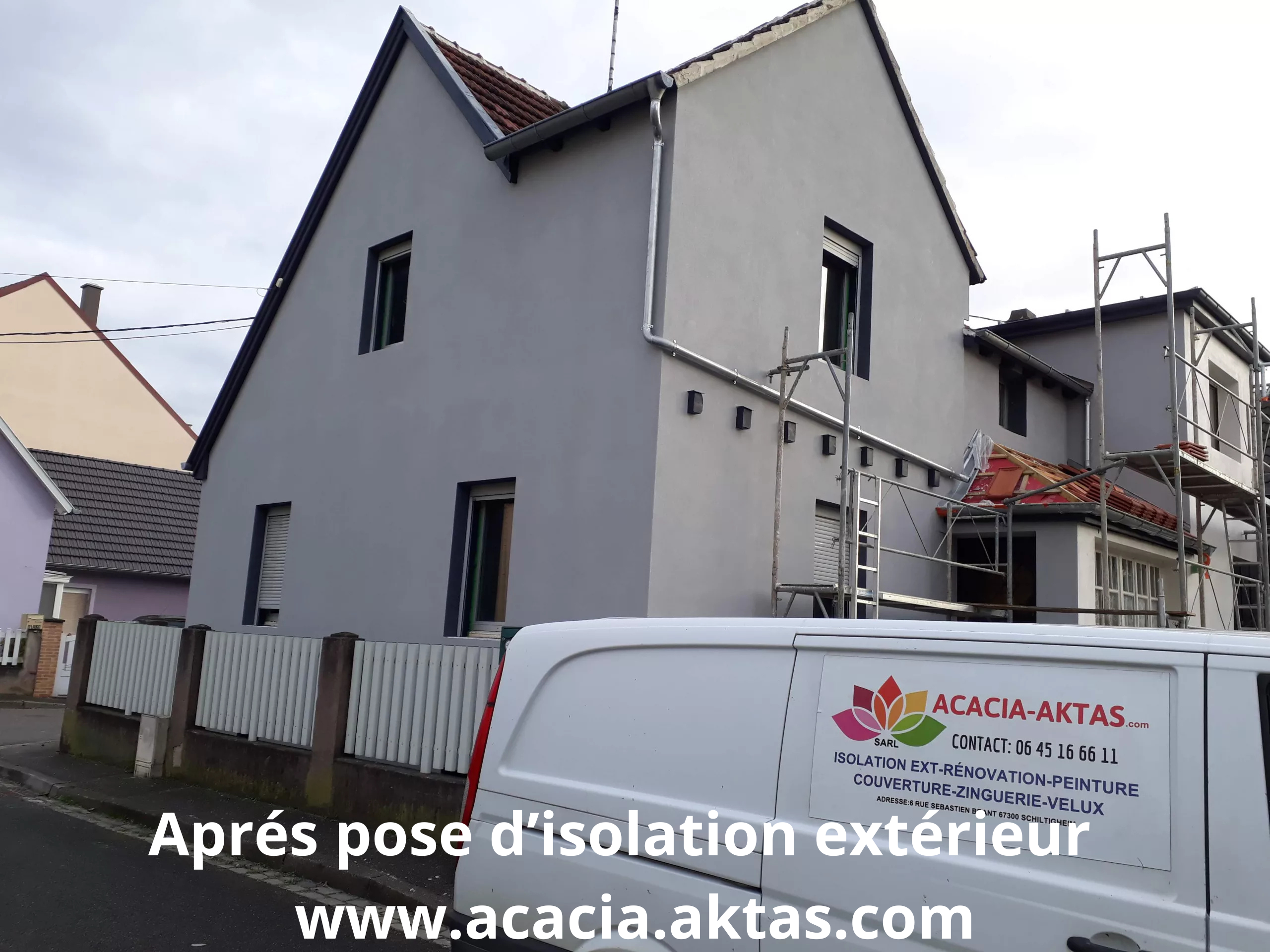 Façade finie Odratzheim