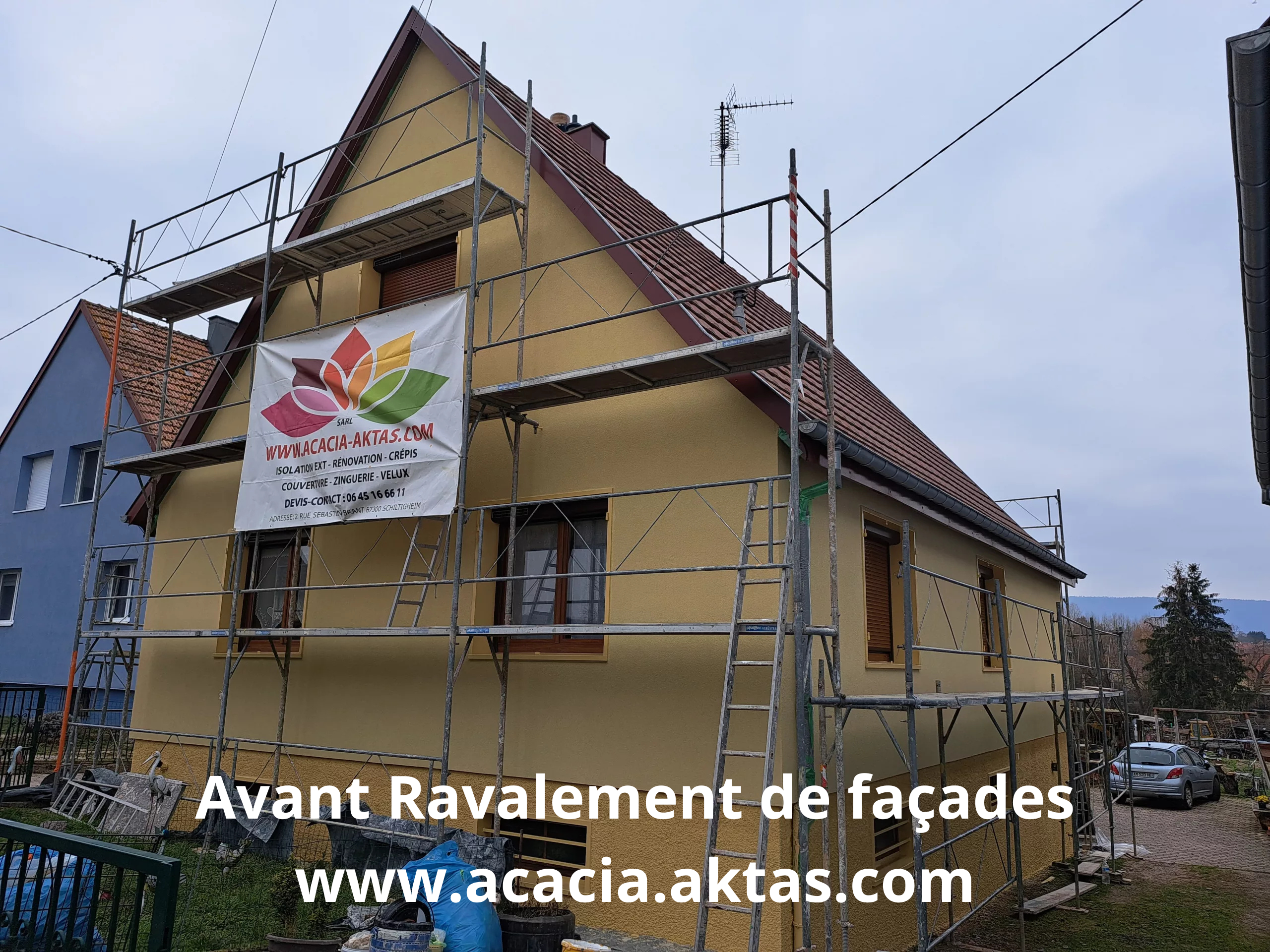 Avant ravalement à Wahlenheim