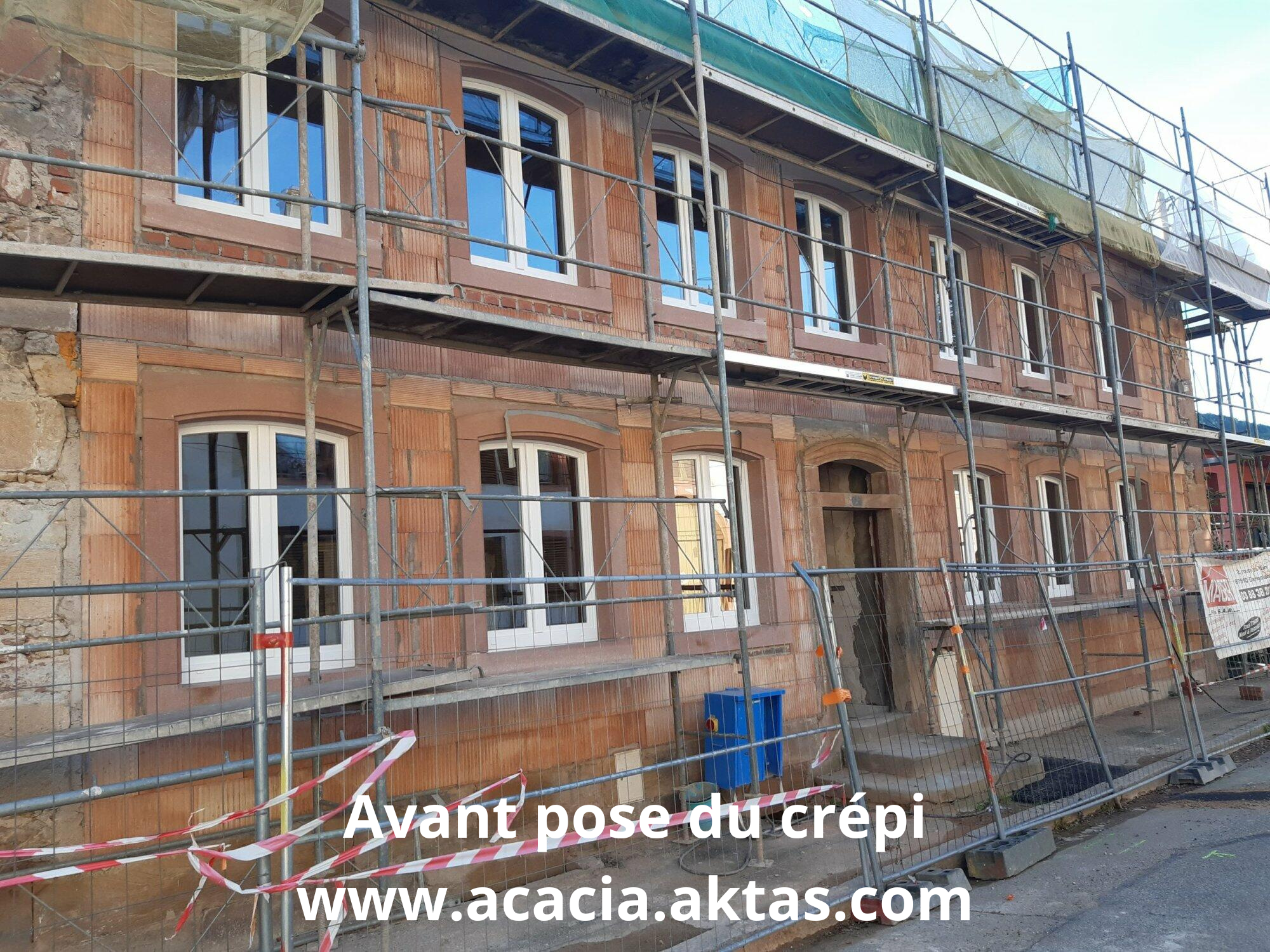 Rénovation façade Berstett