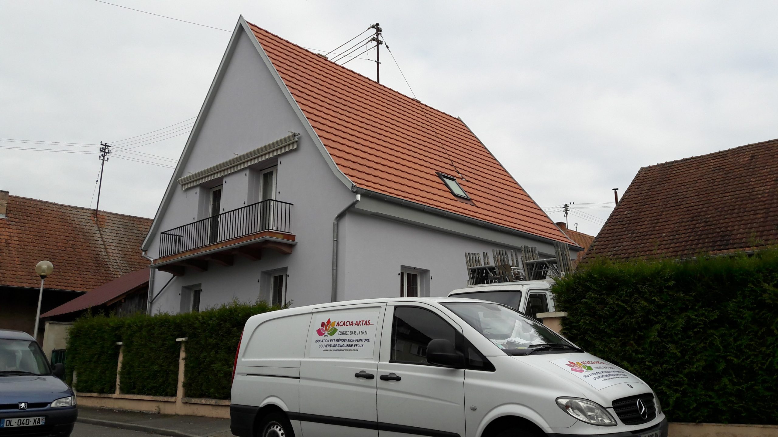 Toiture après rénovation Acacia Aktas