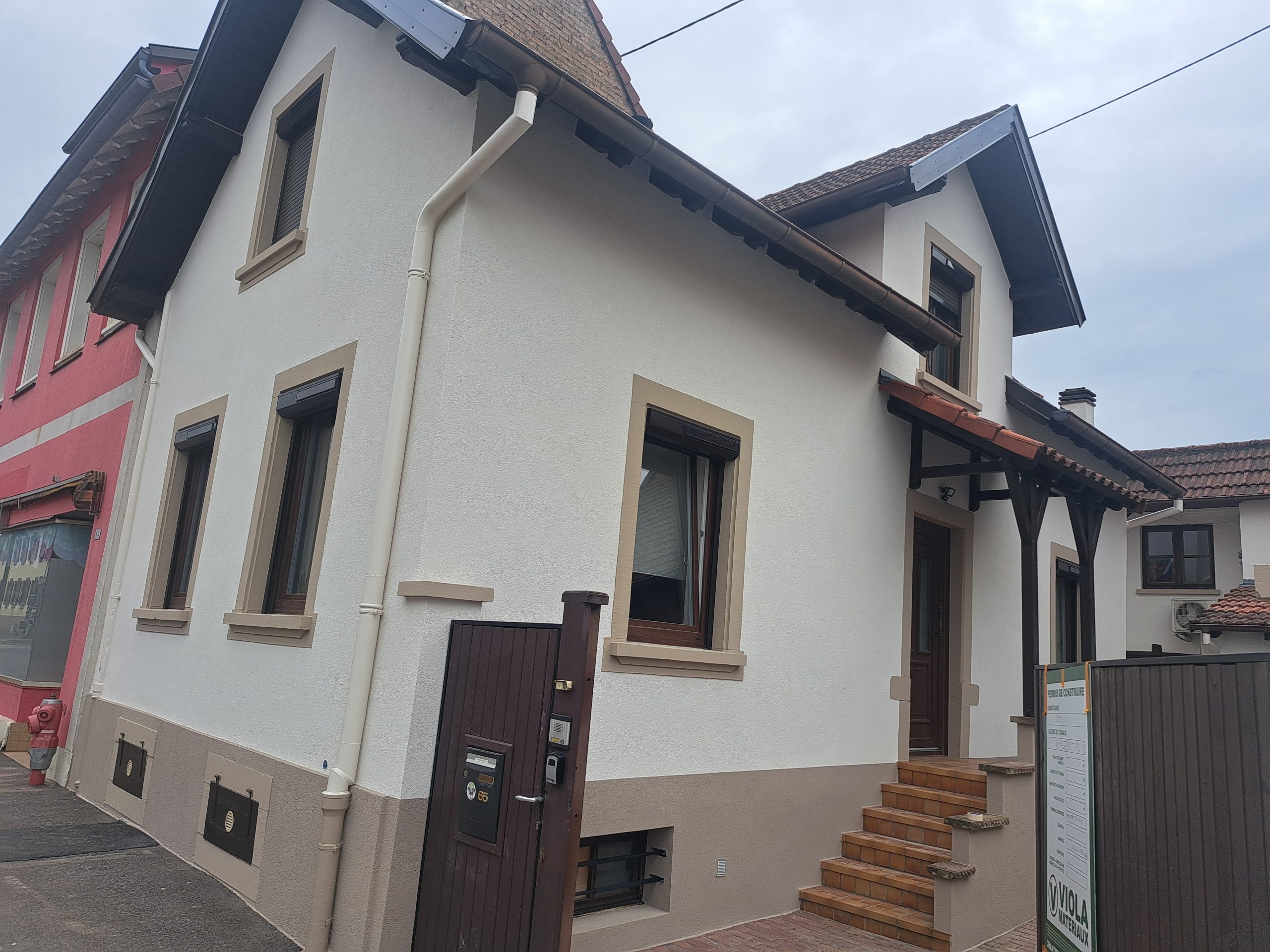 Ravalement terminé Oberschaeffolsheim
