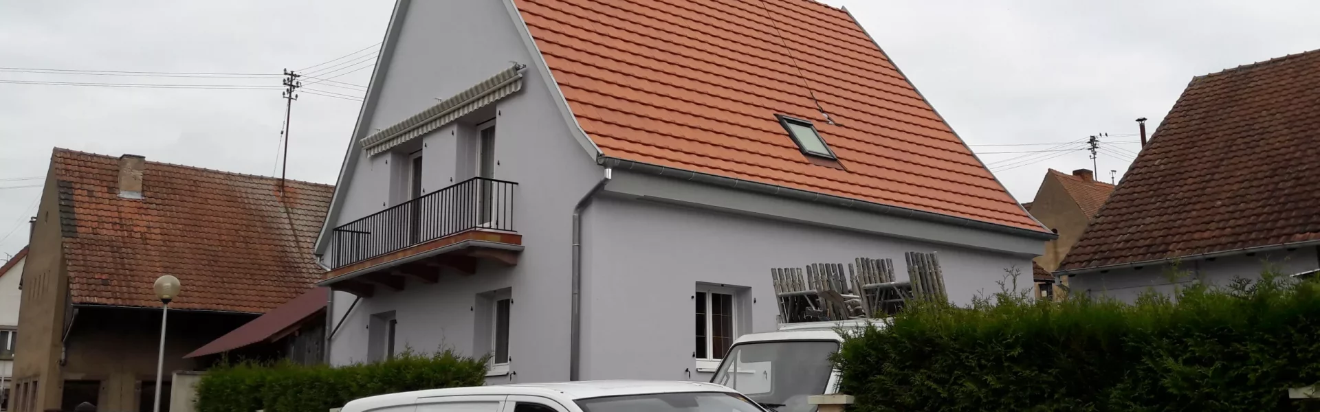 Aprés Isolation extérieure ravalement de façades et crépis teinté