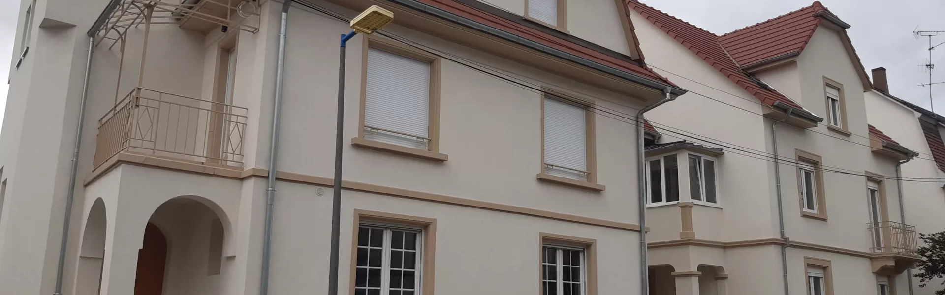 Ravalement de façade et crépi prés de Strasbourg 67000
